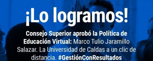 Política de Educación Virtual Marco Tulio Jaramillo Salazar