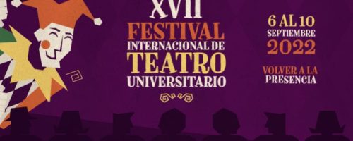 Brochure del festival de teatro UCaldas