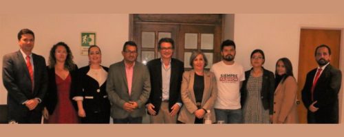 Personas del consejo superior de la Universidad de Caldas en la selección de rector periodo 2022-2026