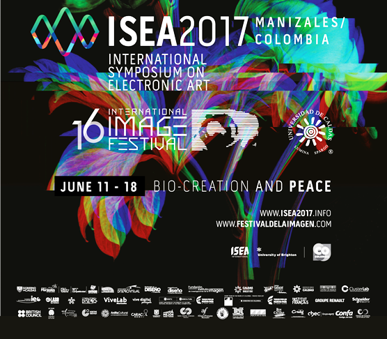 Afiche oficial ISEA2017 - 16 Festival de la Imagen