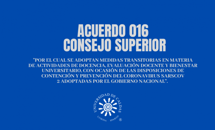 acuerdo 016 consejo superior