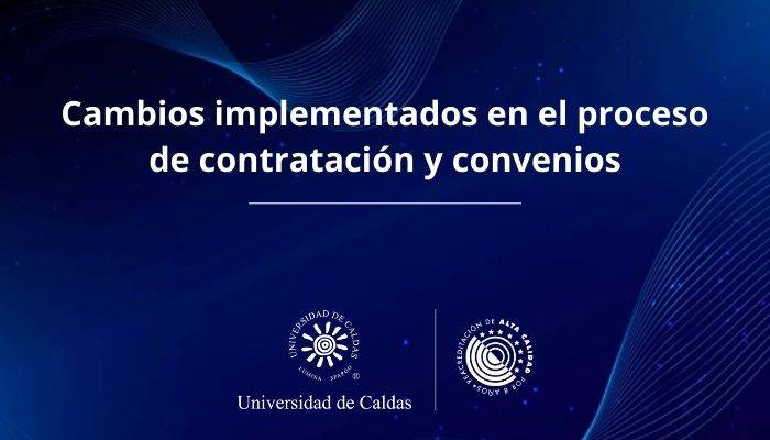 ambios en el proceso de contratación y realización de convenios