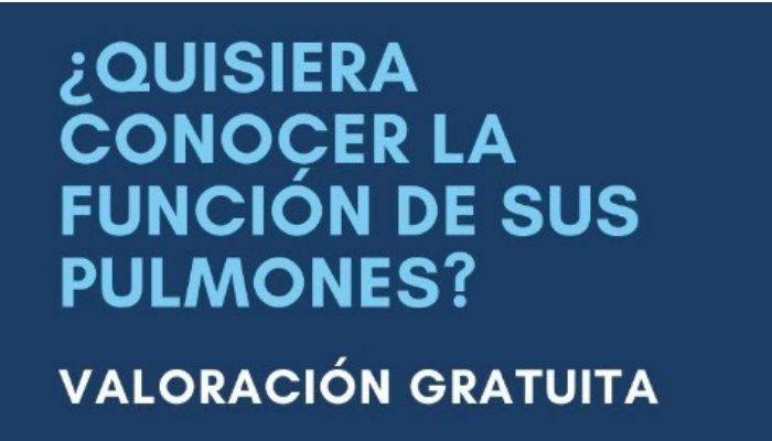 Estudio de valoración pulmonar para mayores de 50 años