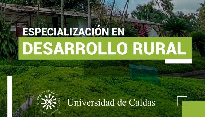 Abiertas las inscripciones para la especialización en desarrollo rural