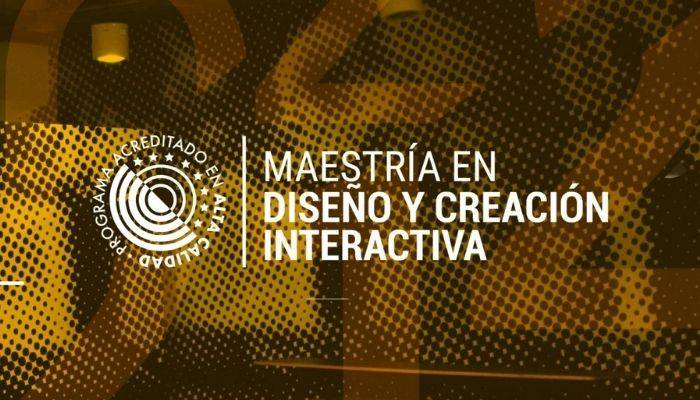 Inscríbase en la Maestría en Diseño y creación interactiva