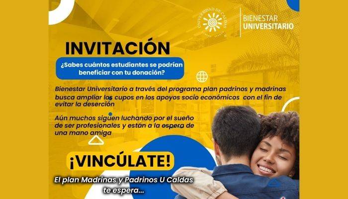 plan padrinos y madrinas de la universidad de caldas