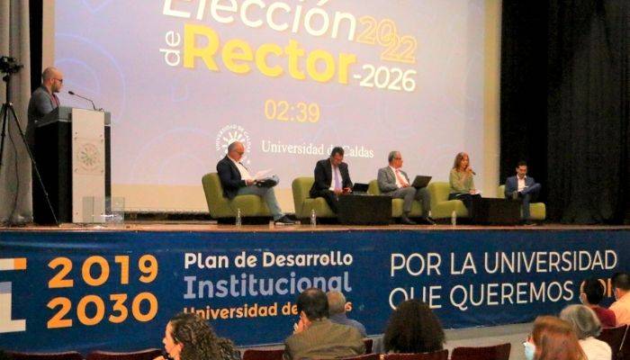 foro rector foro de candidatos a la rectoría U de Caldas