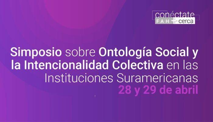 El espacio tendrá como propósito reunir a expertos y acercarlos a la comunidad universitaria en general en torno a la ontología socia