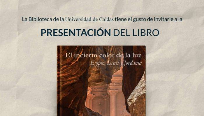 La presentación contará con la participación de la autora del libro, el editor de la publicación Jhon Isaza y el docente Nicolás Duque