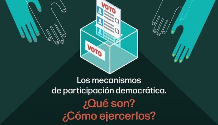 Este contenido de audio tiene como temática central  cómo los  mecanismos permiten la participación de todos los ciudadano