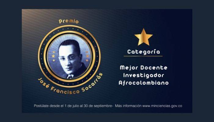 Premio Minciencias a docentes afrocolombianos