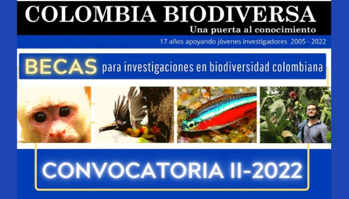 Inscríbase a las becas de Colombia Biodiversa