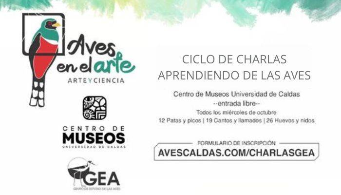 Este evento se realiza como preámbulo a la exposición “Aves en el Arte”