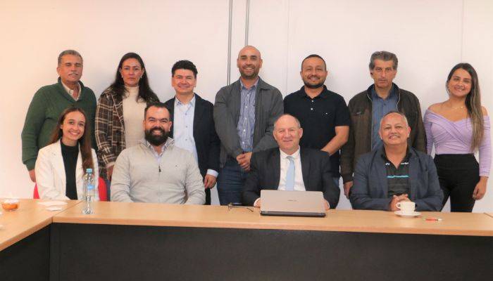 La reunión se llevó a cabo en el campus Sancancio de la Universidad de Caldas
