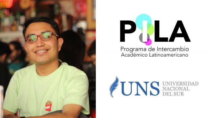 Cristian Daniel Avendaño Sánchez, estudiante de la Licenciatura en Ciencias Sociales