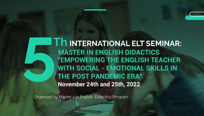 El evento está dirigido a estudiantes, docentes y egresados de la maestría de Didáctica del Inglés y a docentes del programa de Lenguas Modernas de la Universidad de Caldas.