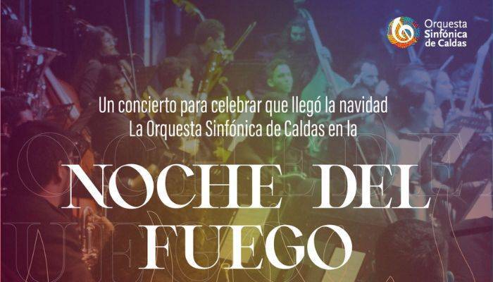 noche fuego