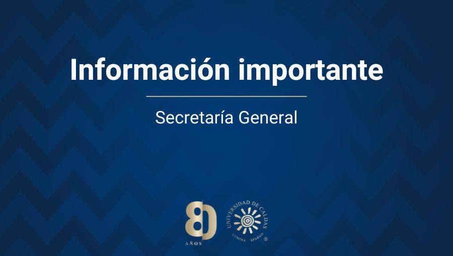 Información importante