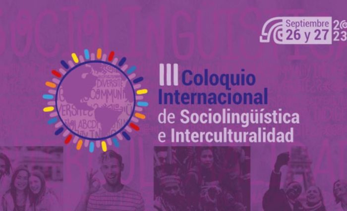 imagen promocional del Tercer Coloquio Internacional de Sociolingüística e Interculturalidad