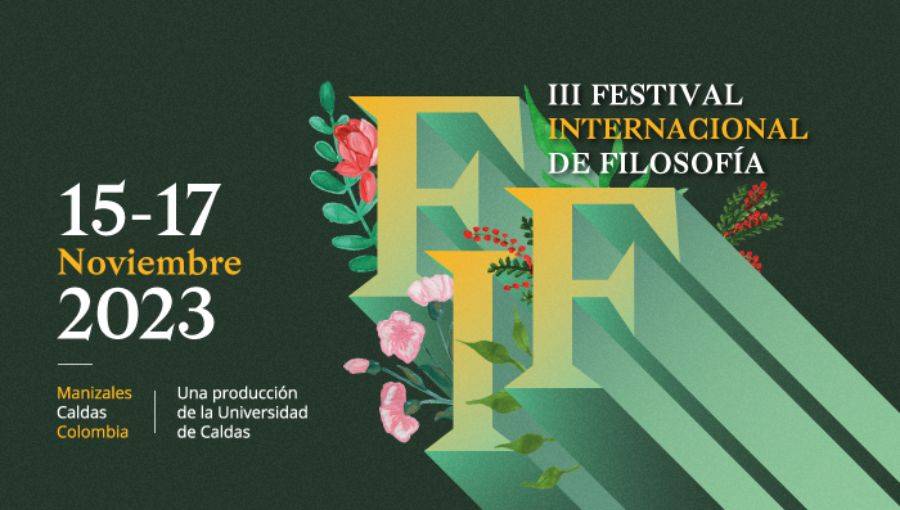 imagen promocional del festival de filosofía