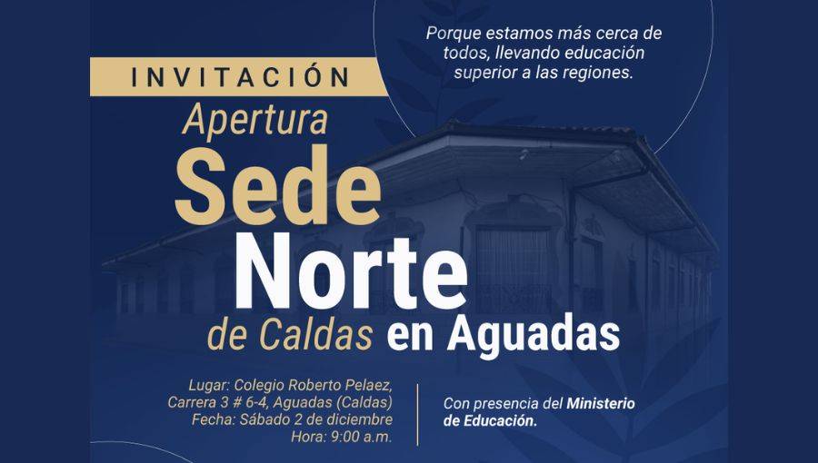 invitación a la apertura de la sede aguadas