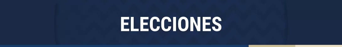 Elecciones Banner para ingresar al micrositio de Elecciones