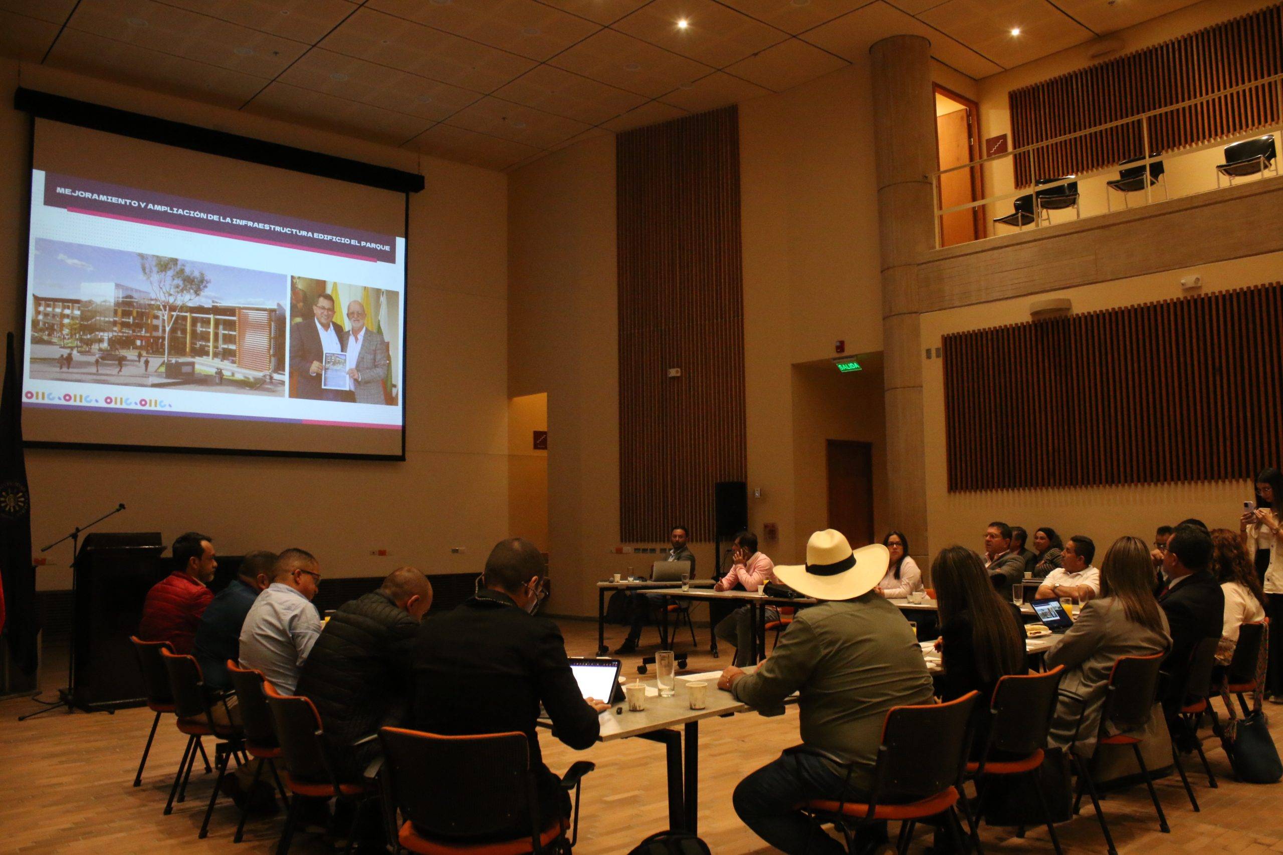 sesión asamblea