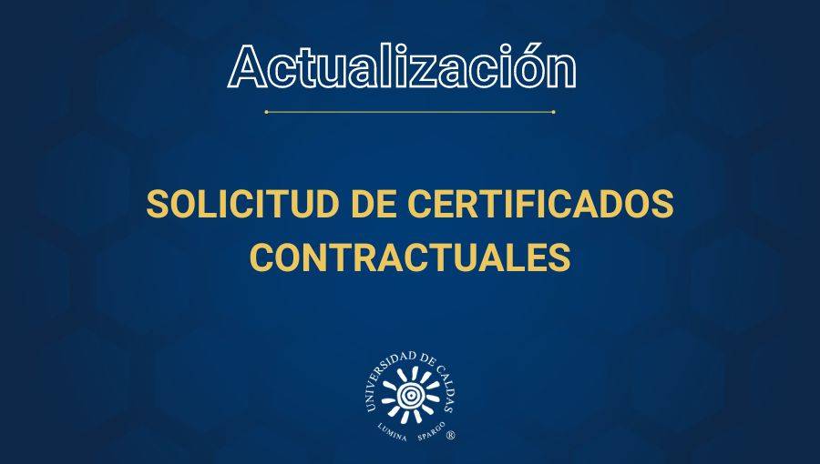 solicitud de certificados