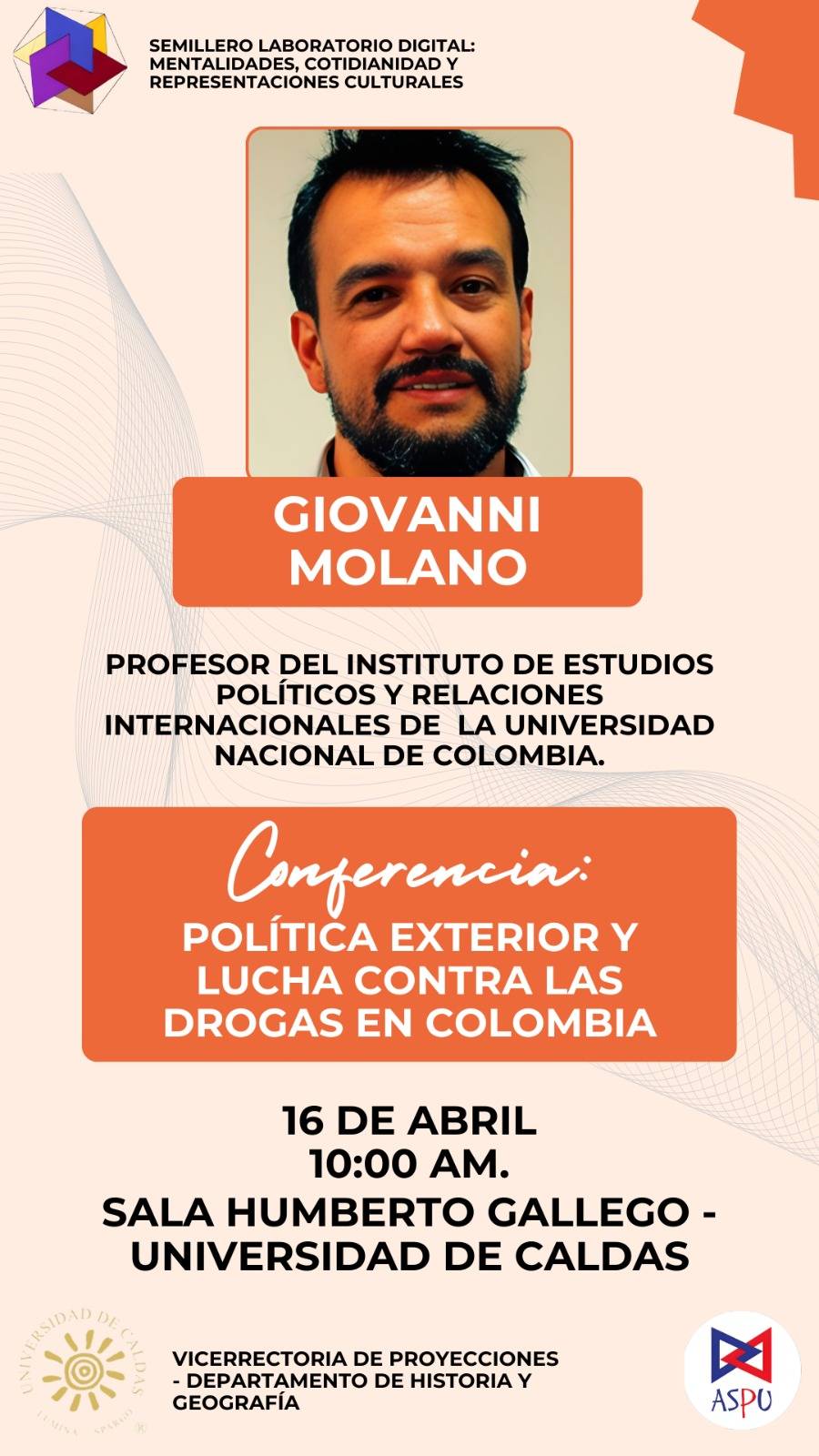 Conferencia Política exterior y lucha contra las drogas en Colombia