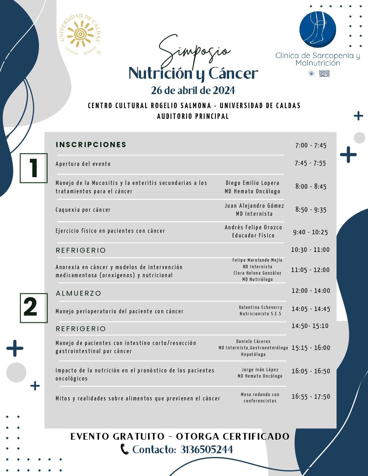 Simposio Nutrición y Cáncer