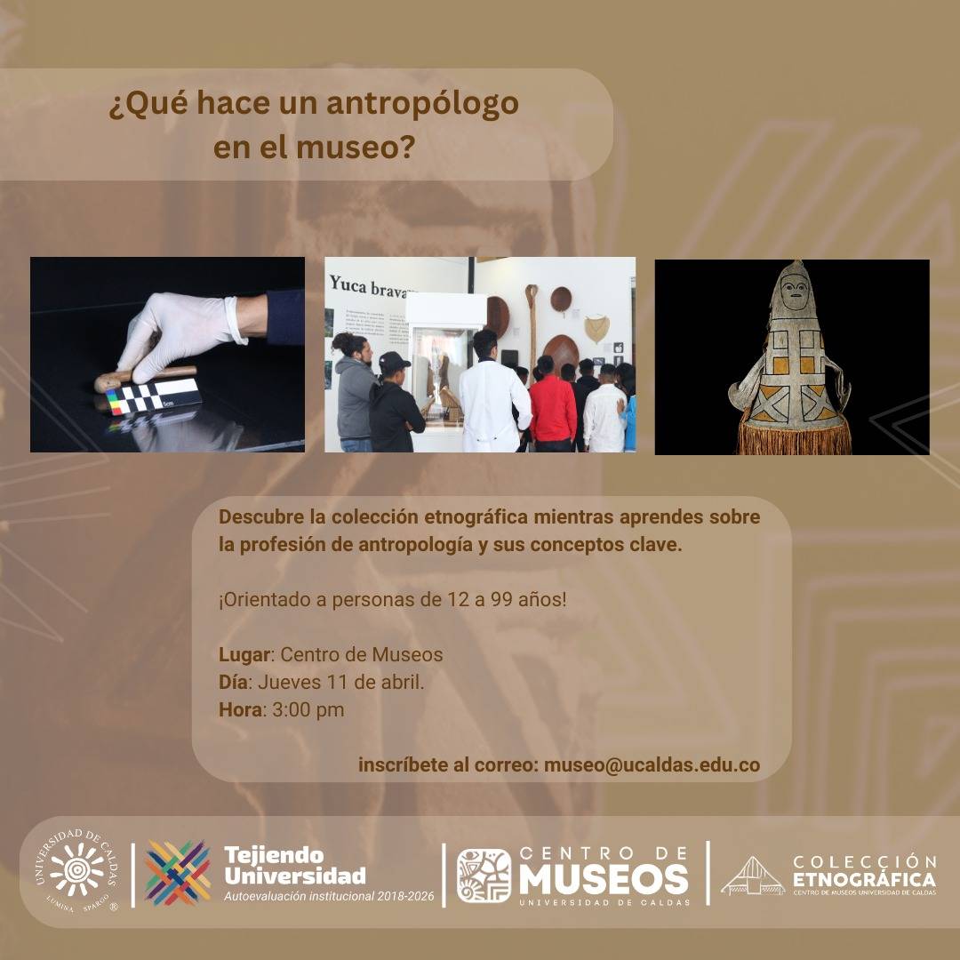 ¿Qué hace un antropólogo en el museo?