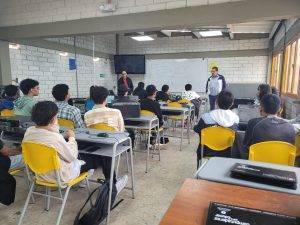 Imagen de la visita institucional con el programa U. de Caldas en tu Pueblo.