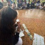 Galería de imágenes sobre el taller que realizaron investigadoras del programa de Antropología de la U. de Caldas, sobre la exploración de los niños en el mundo de las plantas ancestrales. Este taller fue realizado en el colegio Gemelli con niños menores de 10 años.