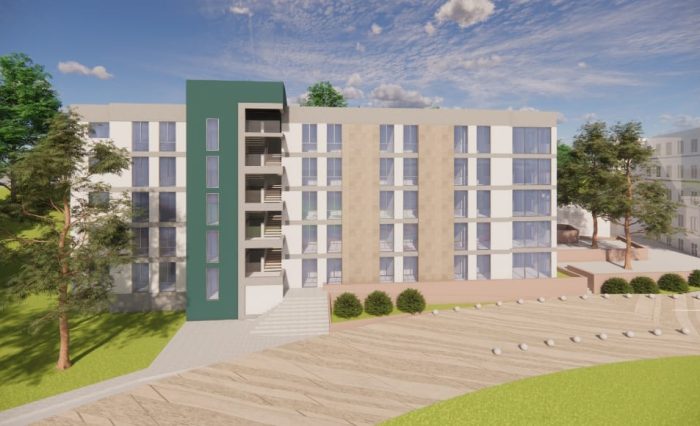 Se continúan fortaleciendo las Residencias Universitarias Femeninas y Masculinas de la U de Caldas. En la imagen se aprecia el diseño que tendrían las nuevas residencias femeninas de la U. de Caldas.