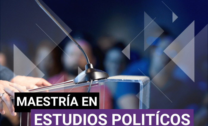 La Maestría en Estudios Políticos de la Universidad de Caldas: formación crítica y comprensiva para los retos de la sociedad contemporánea. En la imagen se aprecia el afiche promocional de las inscripciones abiertas para este programa de formación posgradual.