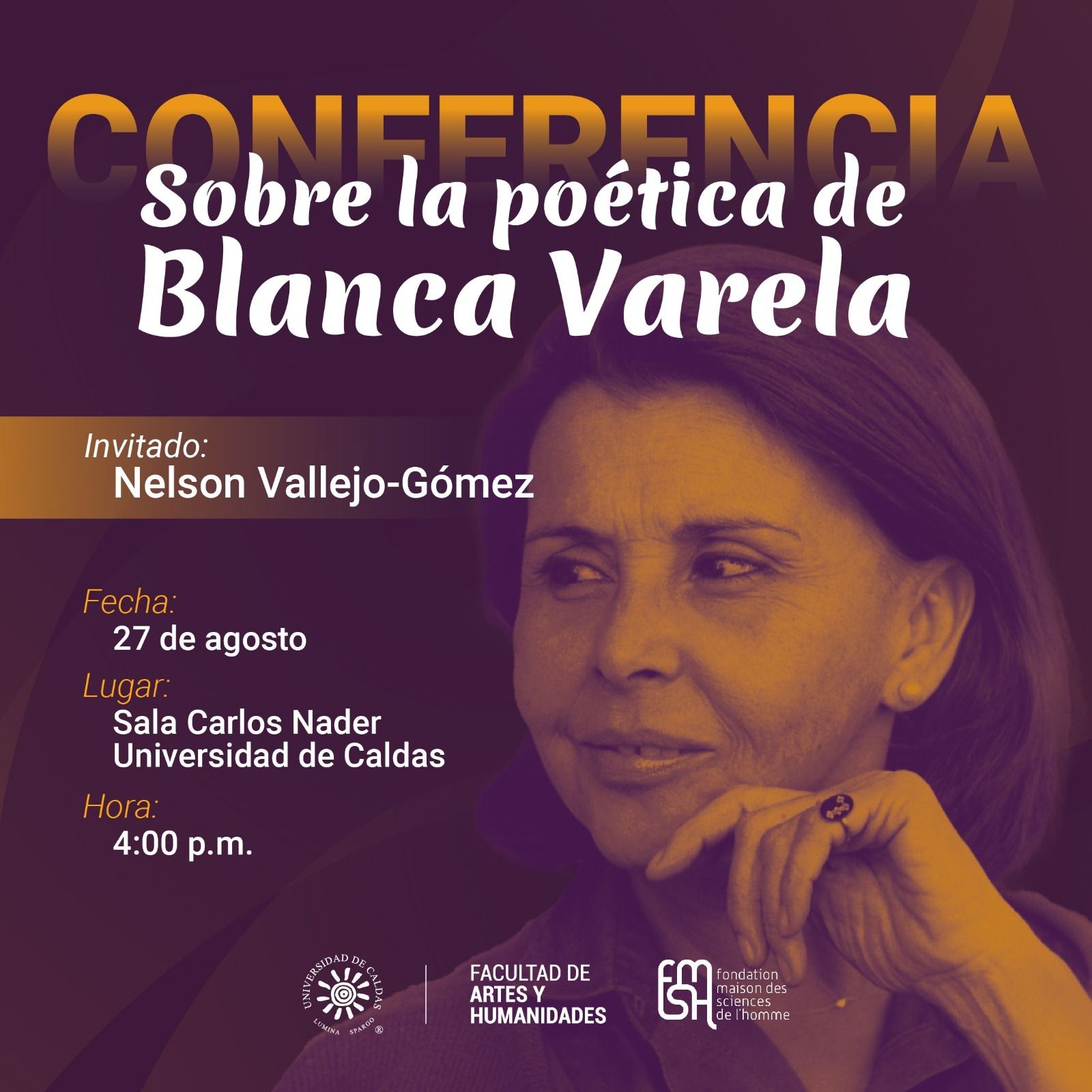 Conferencia sobre la Poetica de Blanca Varela