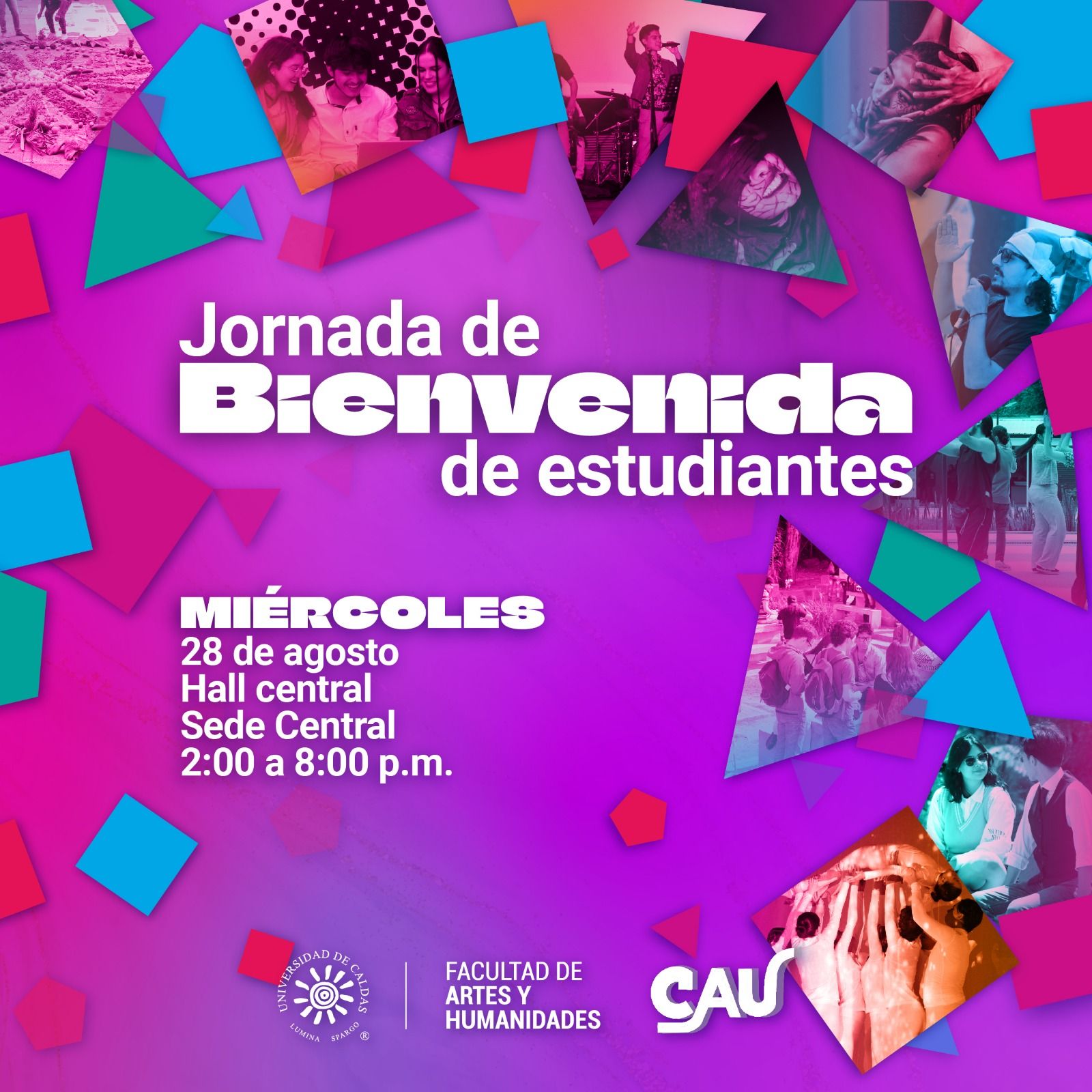 Jornada de bienvenida de estudiantes