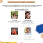 Invitacion a sustentacion de Examen de candidatura Doctorado Estudios de Familia