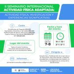 II Seminario Internacional Acitividad Fisica Adaptada