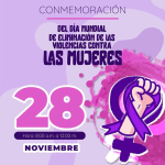 Conmemoracion del dia de Eliminacion de las Violencias contra las mujeres