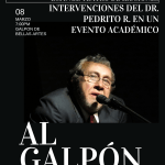 Obra intervenciones del Dr. Pedrito R. en un evento académico.