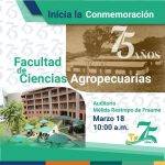 Conmemoración de los 75 años de la Facultad de Ciencias Agropecuarias