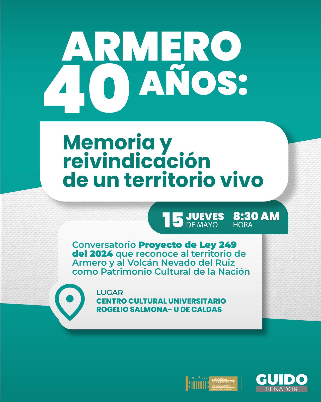 Memoria Armero 40 años
