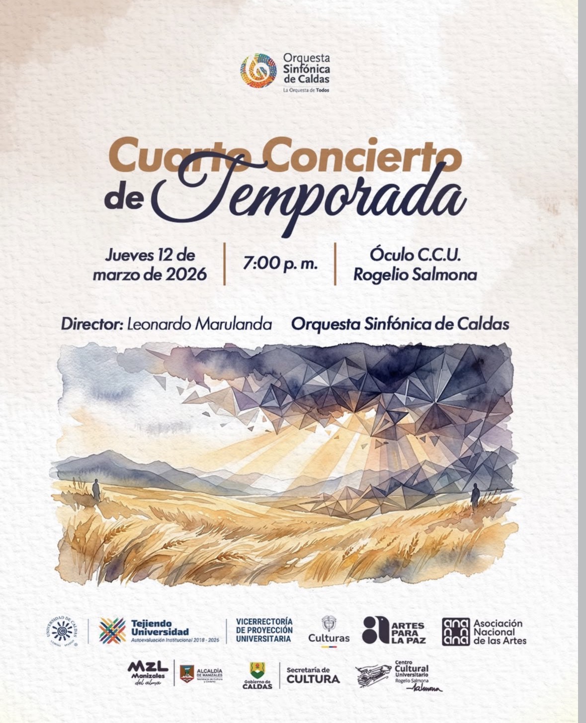 CUARTO CONCIERTO DE TEMPORADA