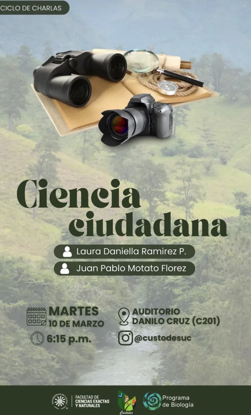 CHARLA CIENCIA CIUDADANA
