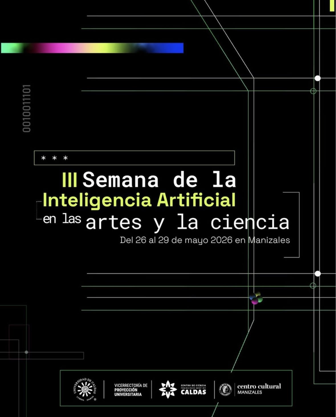 III SEMANA DE LA INTELIGENCIA ARTIFICIAL EN LAS ARTES Y LA CIENCIA
