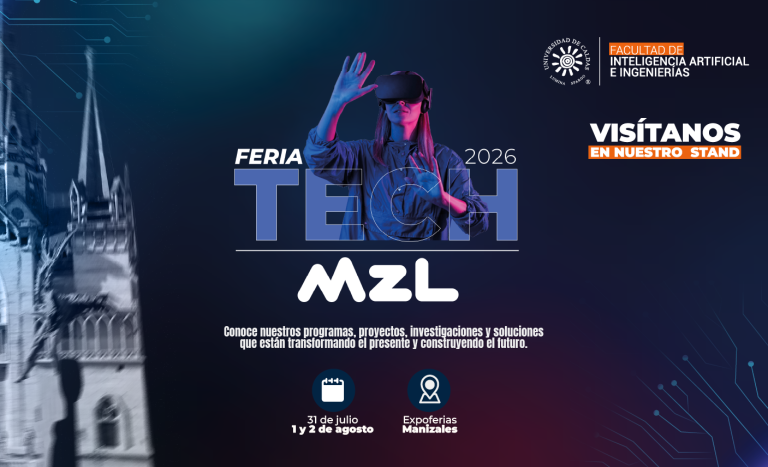 Innovación, tecnología y robótica: Universidad de Caldas presente en la Feria Tech Manizales 2026