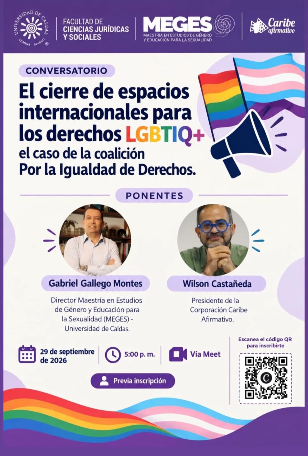CONVERSATORIO: EL CIERRE DE ESPACIOS INTERNACIONALES PARA LOS DERECHOS LGBTIQ+