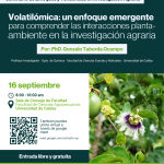 SEMINARIO DE ENFOQUES Y TENDENCIAS EN INVESTIGACIÓN AGRARIA