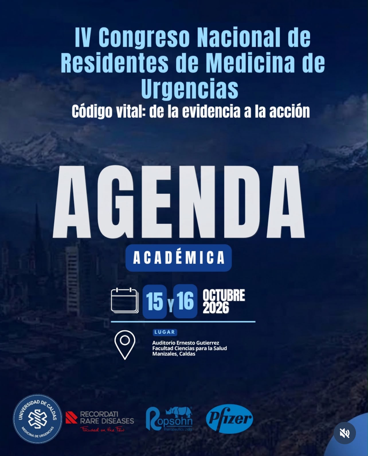 IV CONGRESO NACIONAL DE RESIDENTES DE MEDICINA DE URGENCIAS